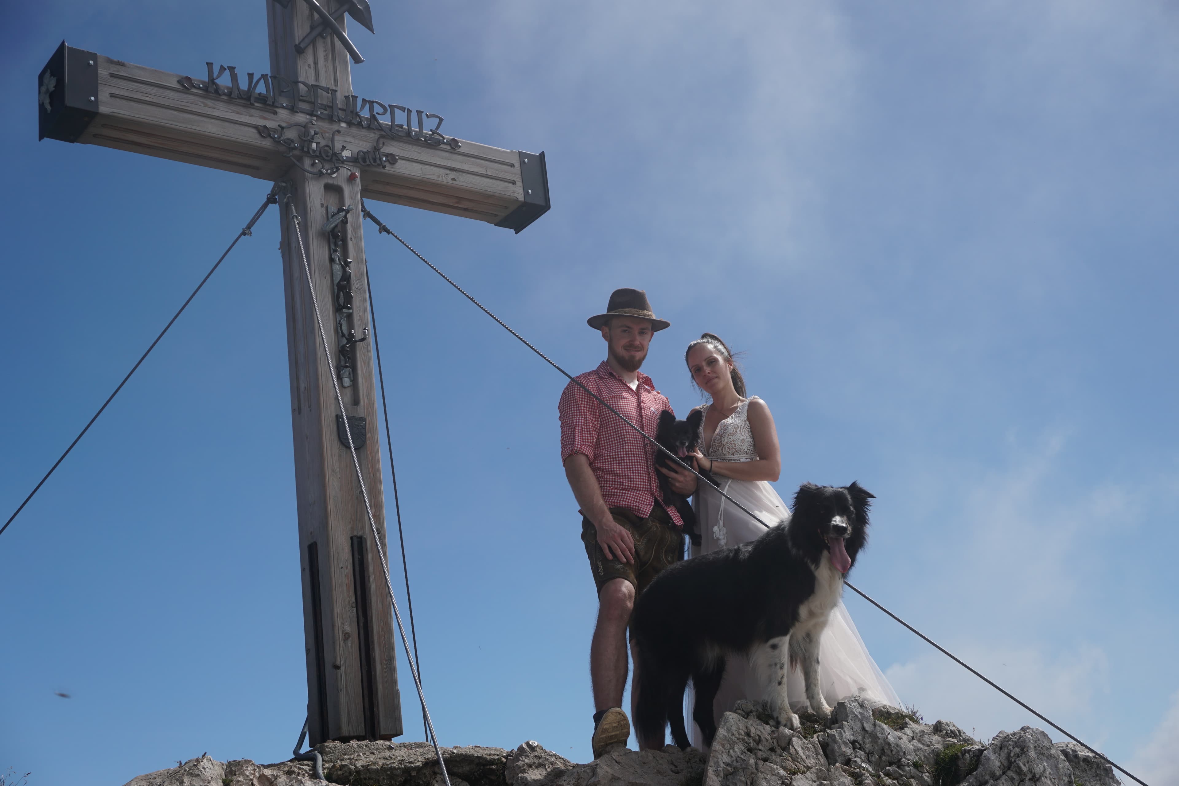 Hochzeitsfoto mit Aron 2, Juli 2022