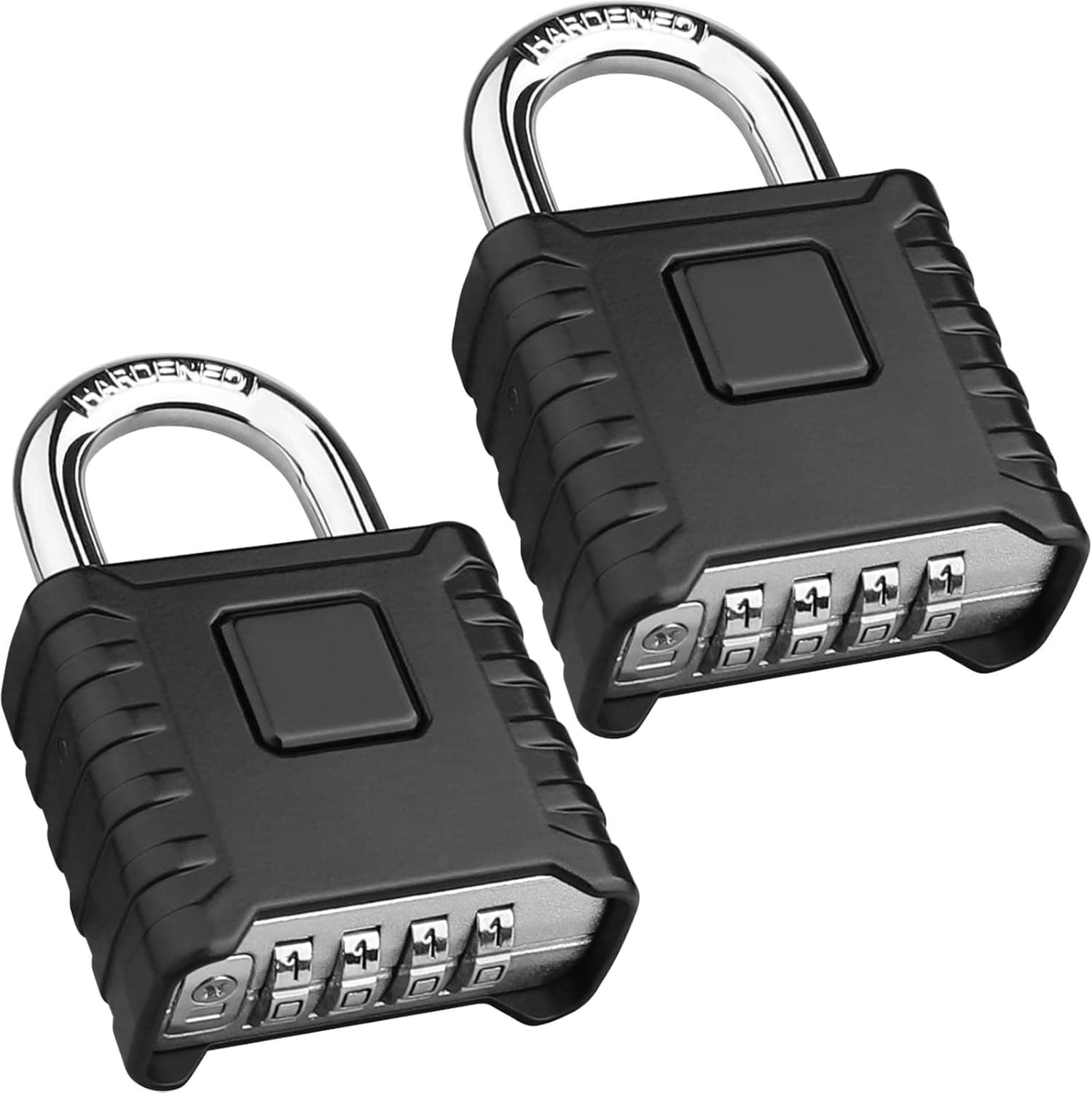 2 Pack Robustes Vorhängeschloss mit Zahlencode