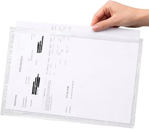 Lieferscheintaschen A4 (100 Stk.)