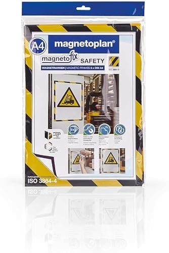 Magnetrahmen A4 Gelb/Schwarz
